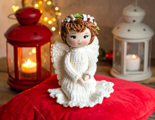Christmas angel doll