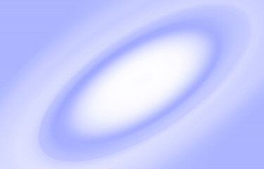 Abstract design, concentric oval rings in sparkling shades of  blue background. Soft gradient.