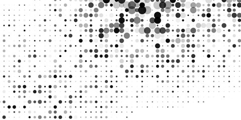 Modern dotted abstract black and white blur background abstract simple design