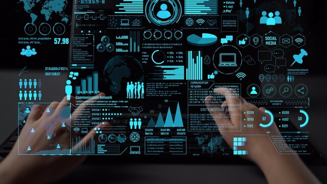 Connection network visualization showing global connection, network communication, digital connection analytic. Connect networks tool support real-time insight and improve connection system. Thunk