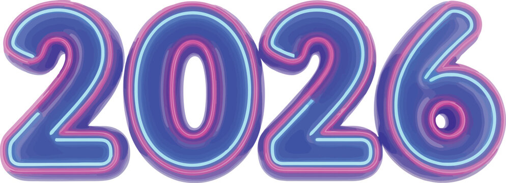 2026 balloon celebration party event future new year graduation achievement success