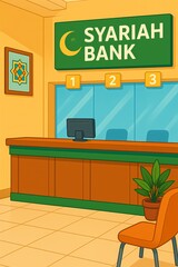 Step inside this Syariah bank branch for your financial needs today