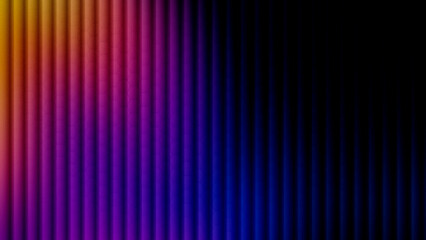 Obraz premium deep blue purple red black abstract futuristic background with a glass effect corner illumination