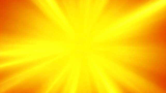 Vibrant Yellow and Orange Radial Burst of Light abstract