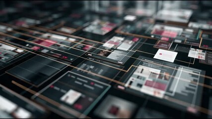 Social media algorithms impact. Engagement technology. Behavioral influence trend. A modern digital interface showcasing various social media elements.