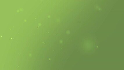 Soft green gradient background with glowing particles and subtle bokeh lights Clean abstract style for eco branding wellness design Earth Day campaign presentation or digital backdrop