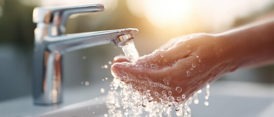Washing hands under faucet is essential for hygiene, effectively removing germs and ensuring cleanliness. This simple act helps prevent spread of toilet germs and promotes health