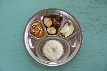 Thai daily school lunch