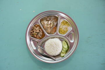 Thai daily school lunch