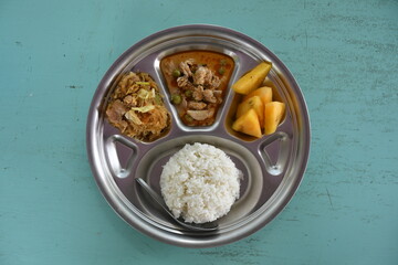 Thai daily school lunch