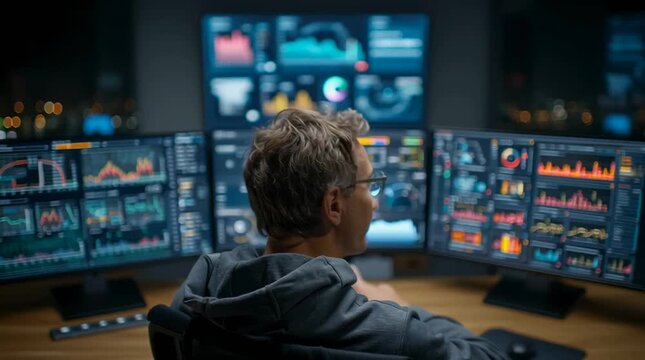 IT Admin Monitoring Server Infrastructure