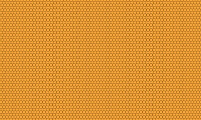 蜂の巣やハニカム構造の六角形柄テクスチャ★yellow fabric texture