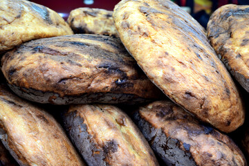 Huge homemade toasted bread