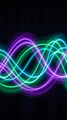 Obraz premium Abstract background, waved lines for brochure, website, flyer design. 