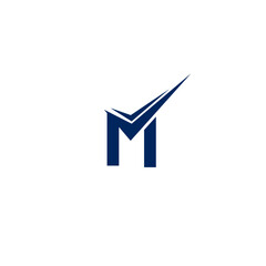 M Checklist or M Checkmark Logo