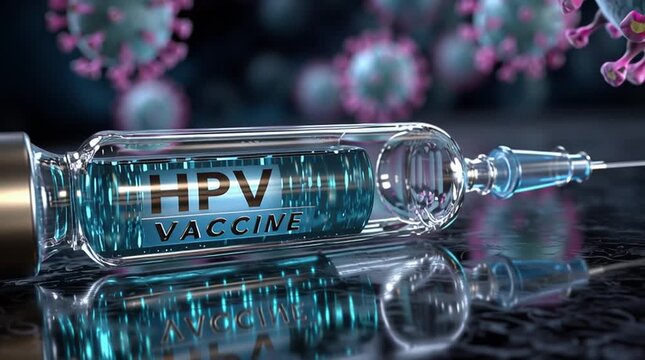 HPV Virus Vaccines 3d
