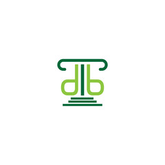 DB or BD Pillar Law Logo