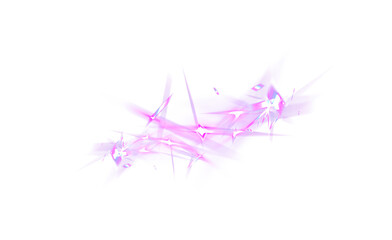 Obraz premium Abstract crystal burst PNG with bright purple glow, sharp reflective shards, neon sparkles and dynamic fractured energy. Ideal for sci-fi designs, fantasy effects, interfaces and dramatic visuals.