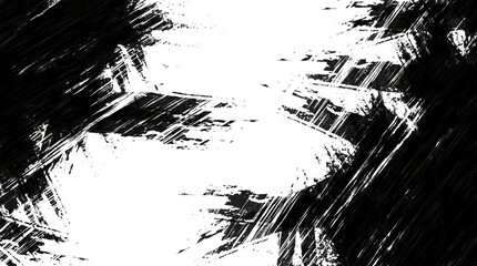 Black Grunge Scratch Abstract Background Template