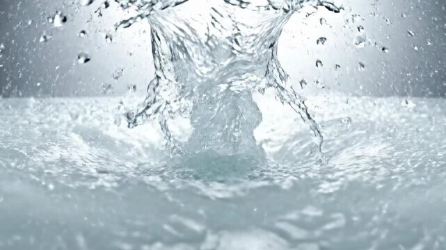 Water Column Rising Gif