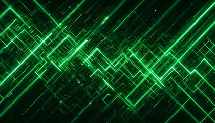 Interlaced Neon Green Grid Light Background