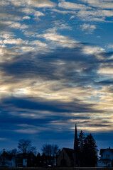 557-94 Late Light over the Town