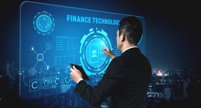 Finance Technology (FinTech) for digital banking and online investment. A platform for mobile payments, stock market analysis, and financial services. Motif - Powered by Adobe