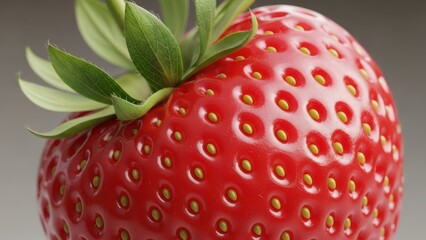 Realistic Red Fruit Artwork
