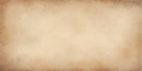 Obraz premium A vintage old paper texture background with a brown parchment grunge pattern