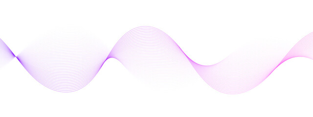 Elegant purple sound wave design for dynamic backgrounds and modern presentations