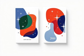 Abstract festive design