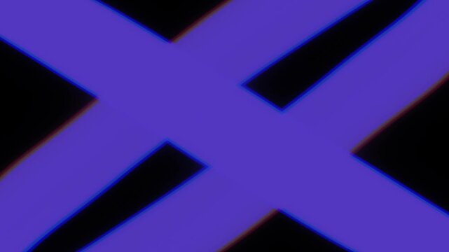 typography glitch animation on black background in purple text 4k footage, hash symbol shake animation for overlay footage