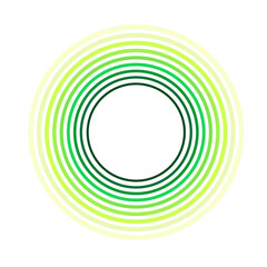 Abstract Colorful Rainbow Circle