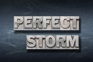 Naklejka premium perfect storm den
