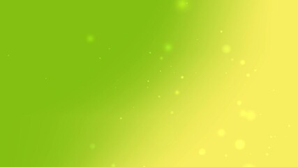 Green yellow gradient background with soft glowing sparkle particles suitable for spring events nature themes celebration decor and fresh modern design visuals