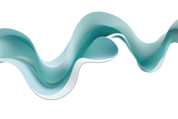 Azure, curved form against black, layers fluid, graceful