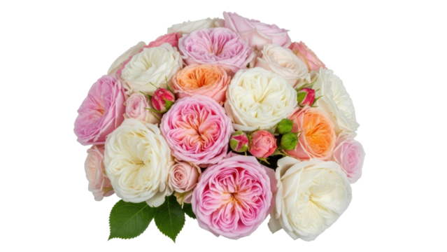 Colorful Floral Arrangement of Roses and Blooms for Celebration