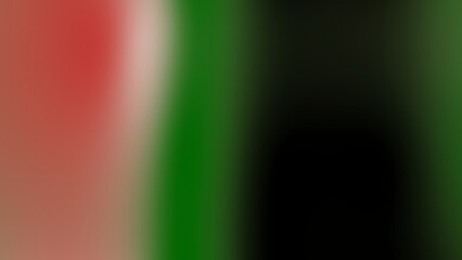 Red green gradient abstract blurred background color blend