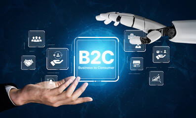 AI improves B2C models with smart delivery systems, customer engagement tools, and optimized digital retail strategies. Artificial intelligence spline