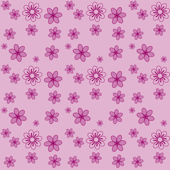 Seamless pattern for all about print.