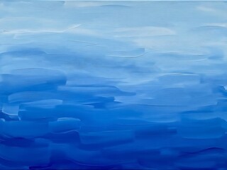 Textured Blue Painted Background, Abstract Blue Wall Texture