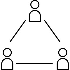 Networking Icon Illustration