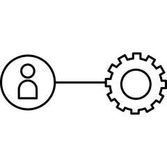 Networking Icon Illustration
