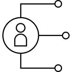 Networking Icon Illustration