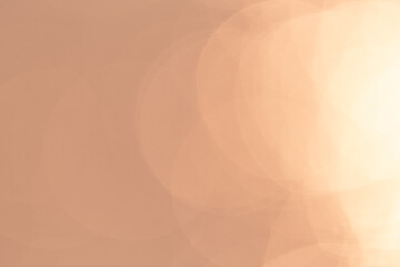 暖色系の背景の玉ボケ	