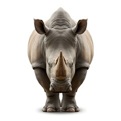 Fototapeta premium Majestic Rhino Transparent Cutout