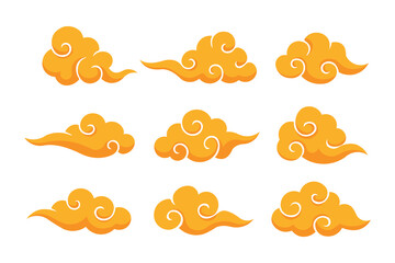 chinese new year cloud ornament collections