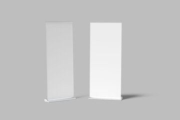 Roll Up banner blank mockup