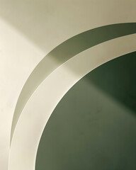 minimalistic abstract composition featuring smooth, flowing shapes and a neutral color palette. It is visually elegant and modern, making it suitable for a variety of design applications.