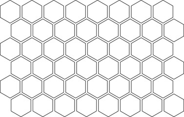 Honeycomb, pattern. Seamless, hexagonal, vector, graphic, design,

